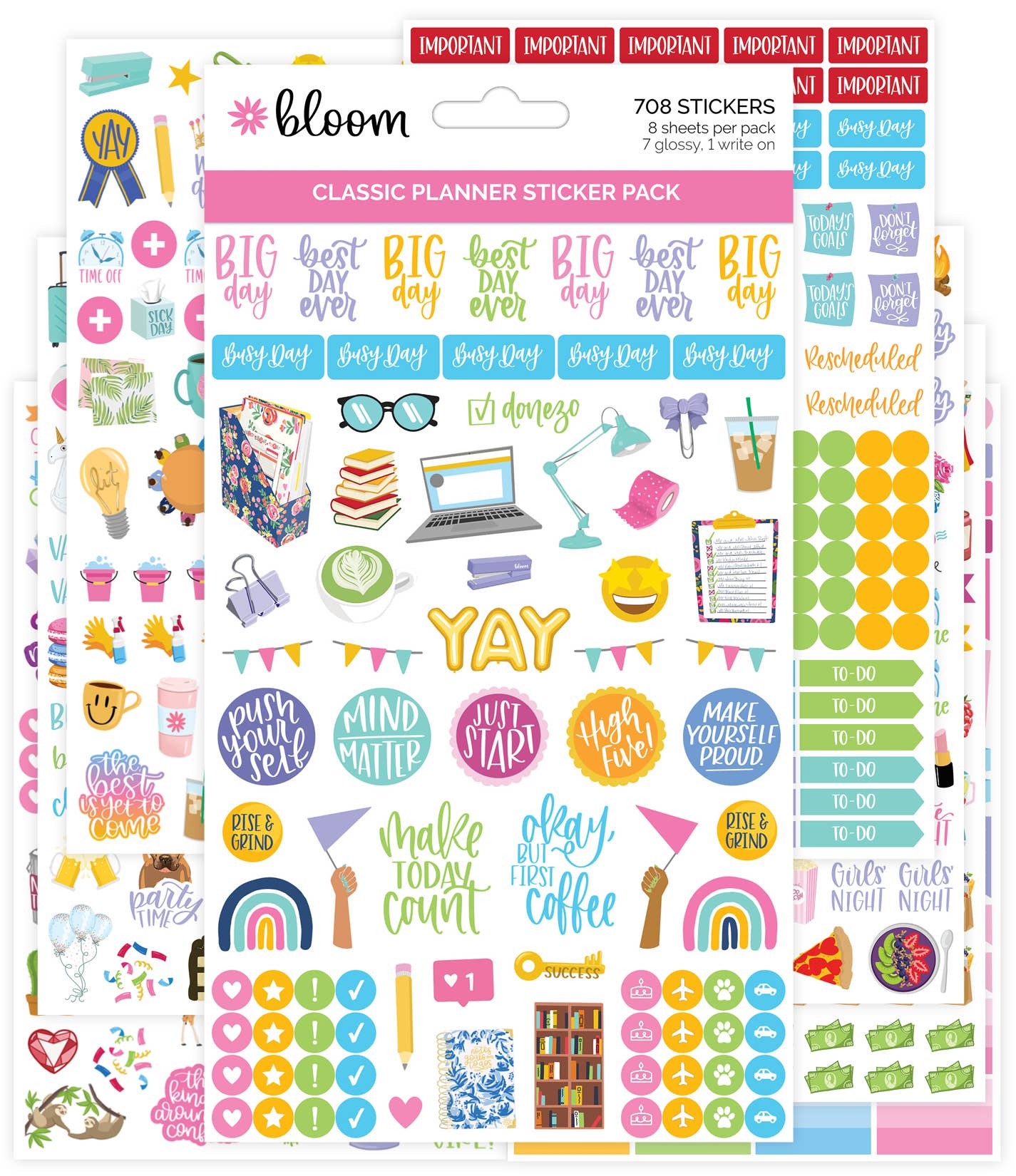 Planner Sticker Pack, Classic V3