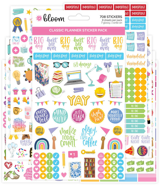 Planner Sticker Pack, Classic V3