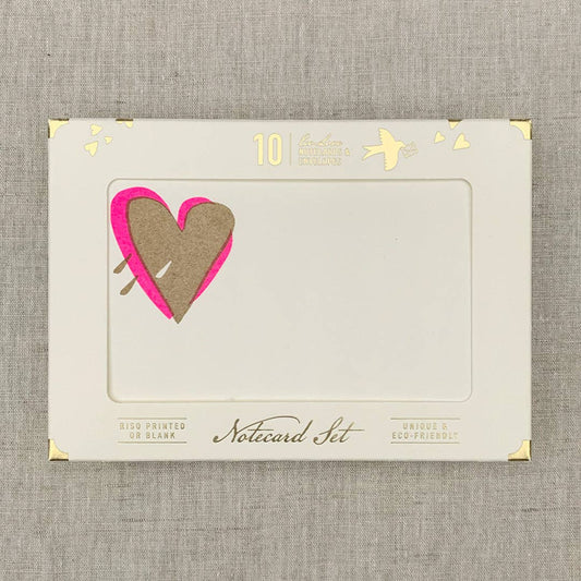 Heart Notecard Set