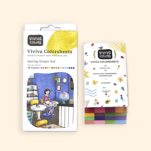 Viviva Watercolors - Spring Set