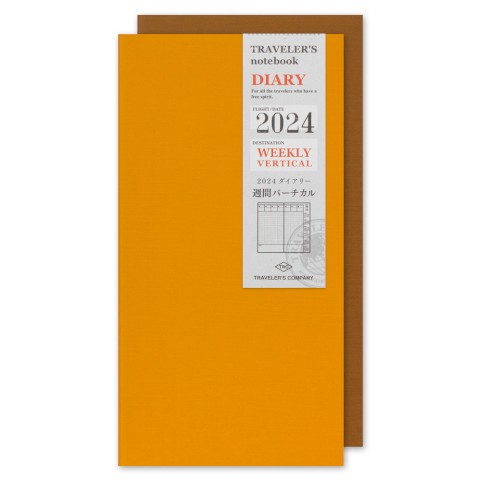 TRAVELER'S Notebook 2025 Calendar - Weekly Vertical