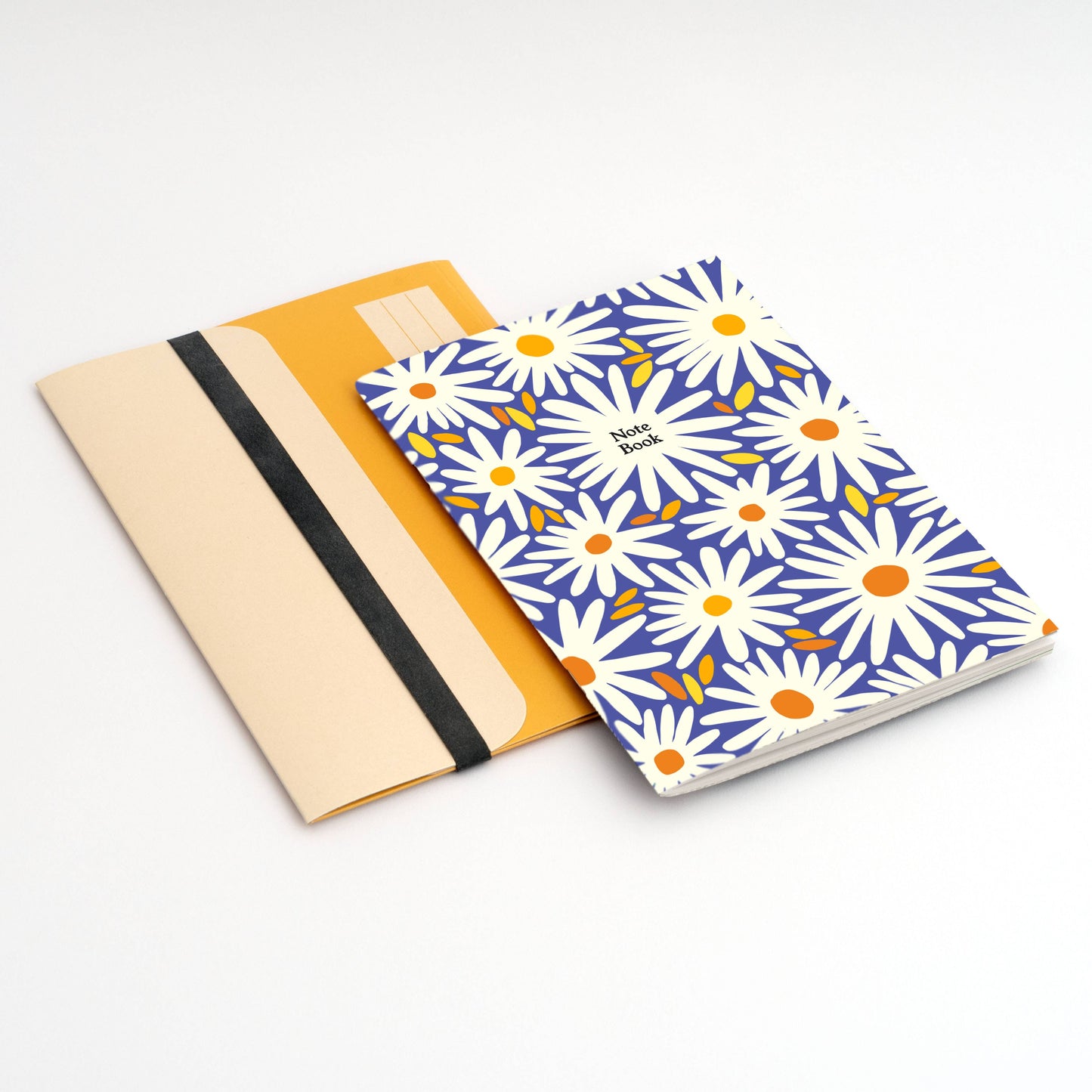 Notebook + Folder (A5) - Daisy