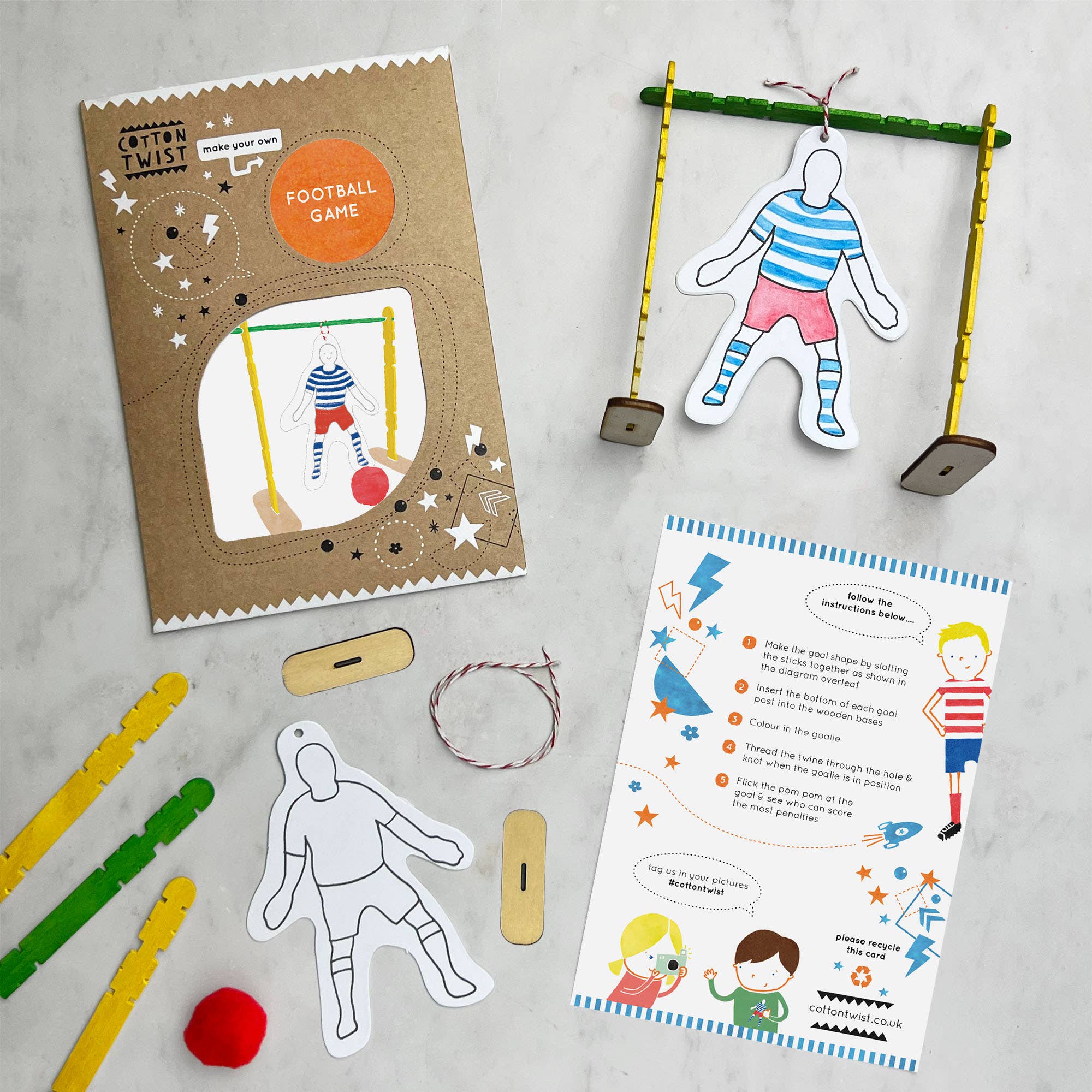 Make Your Own Football Game Kit – The Paper Canopy