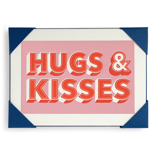 Hugs & Kisses  | Notelet Card (5-Pack)