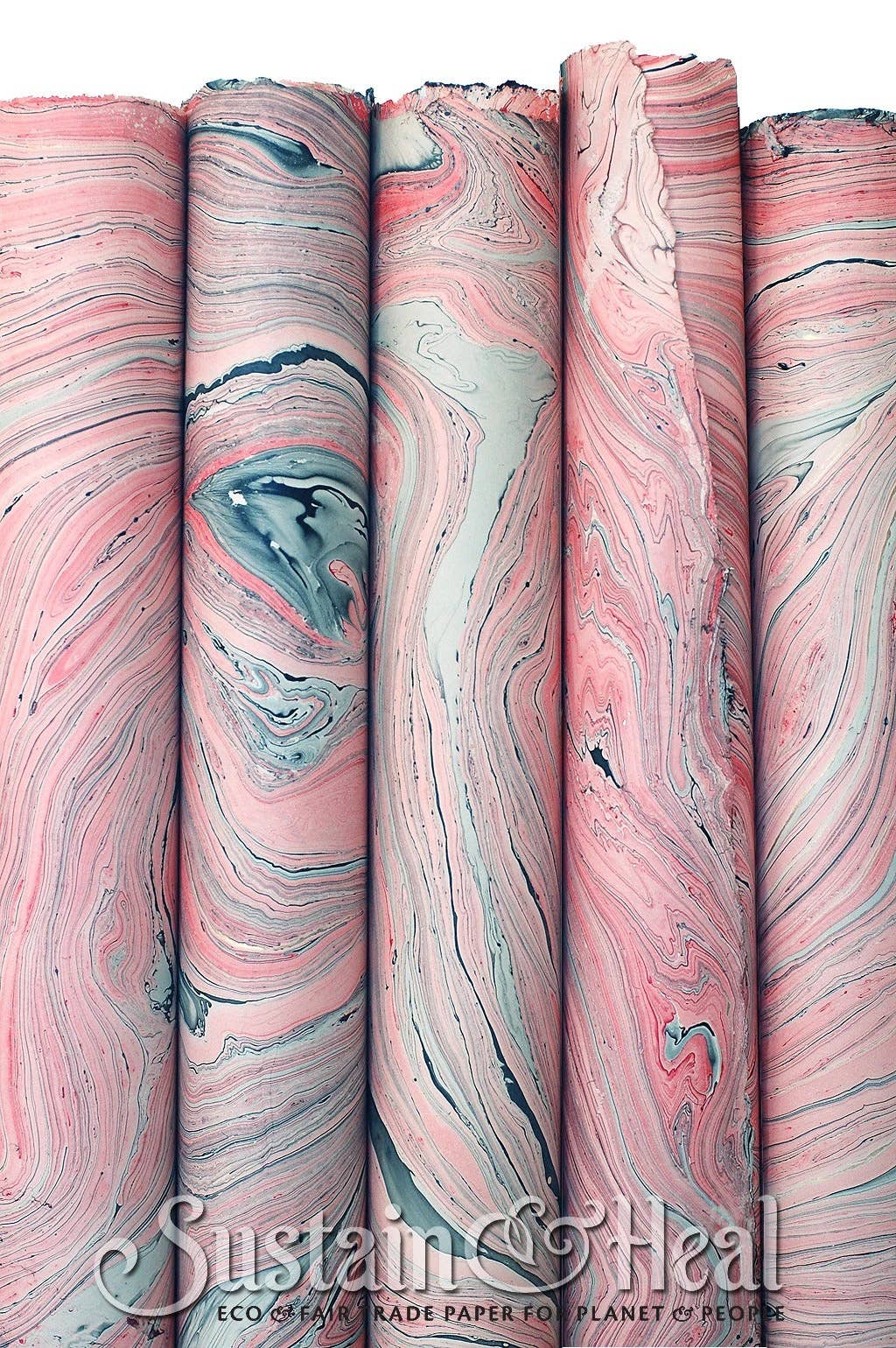 Pink and Gray Marble Sheet