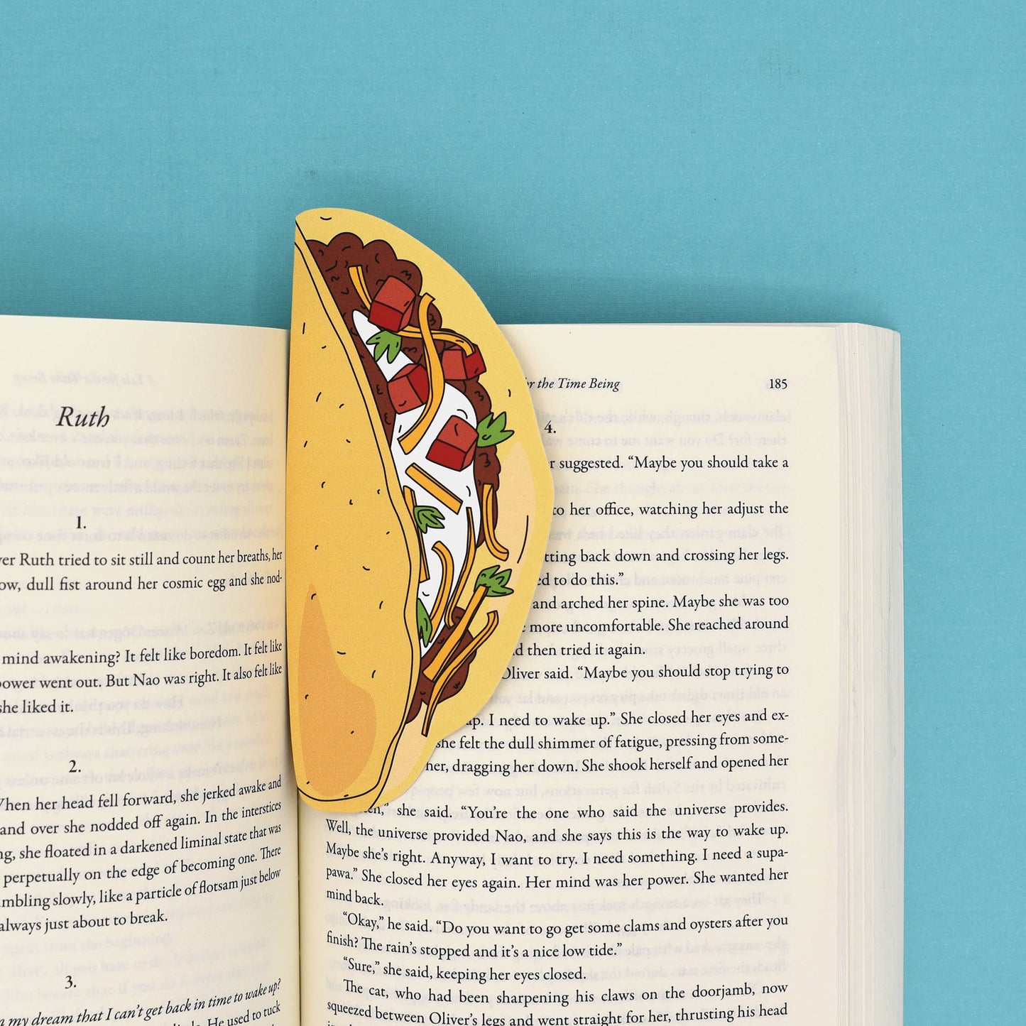 Taco Bookmark (it's die cut!)