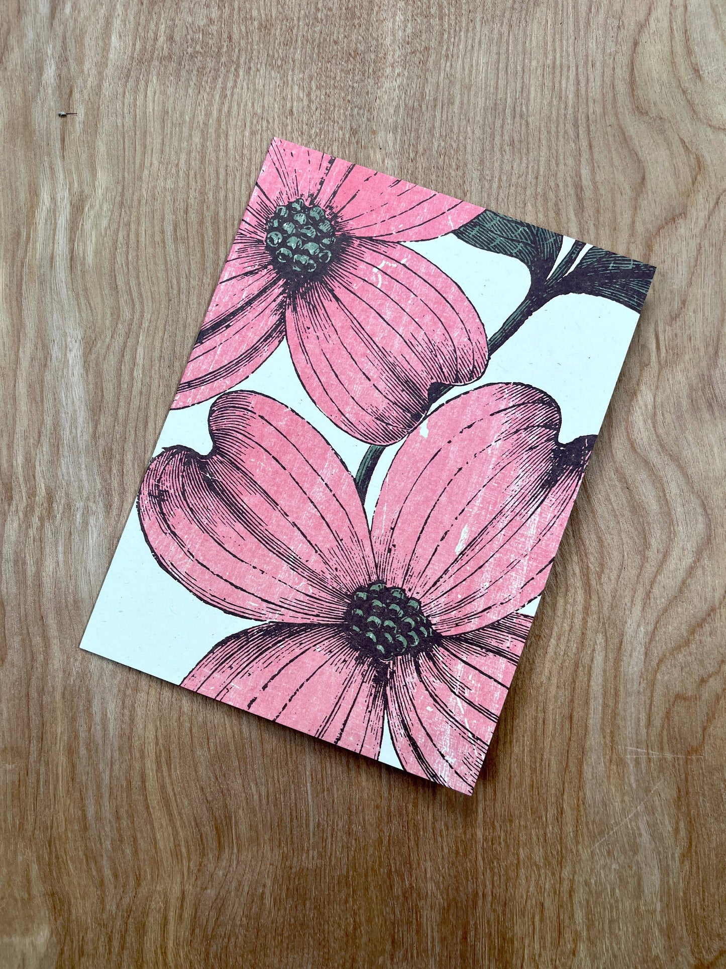 Pink Dogwood Greeting Cards