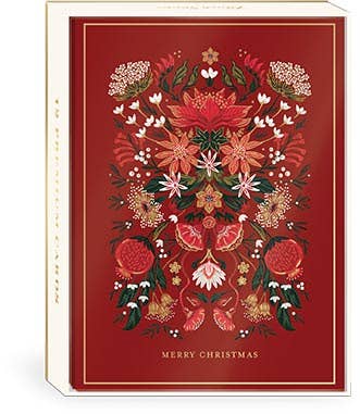 Premium Holiday Boxed Cards Christmas Garden