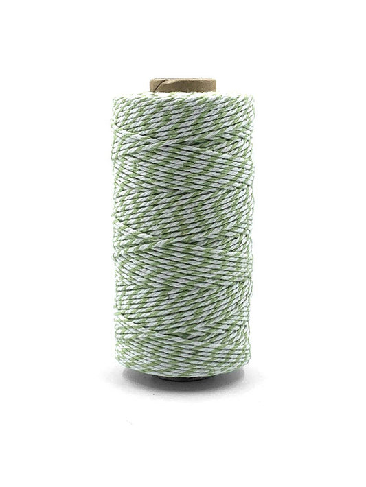 2MM Celery Green & White Baker's Twine