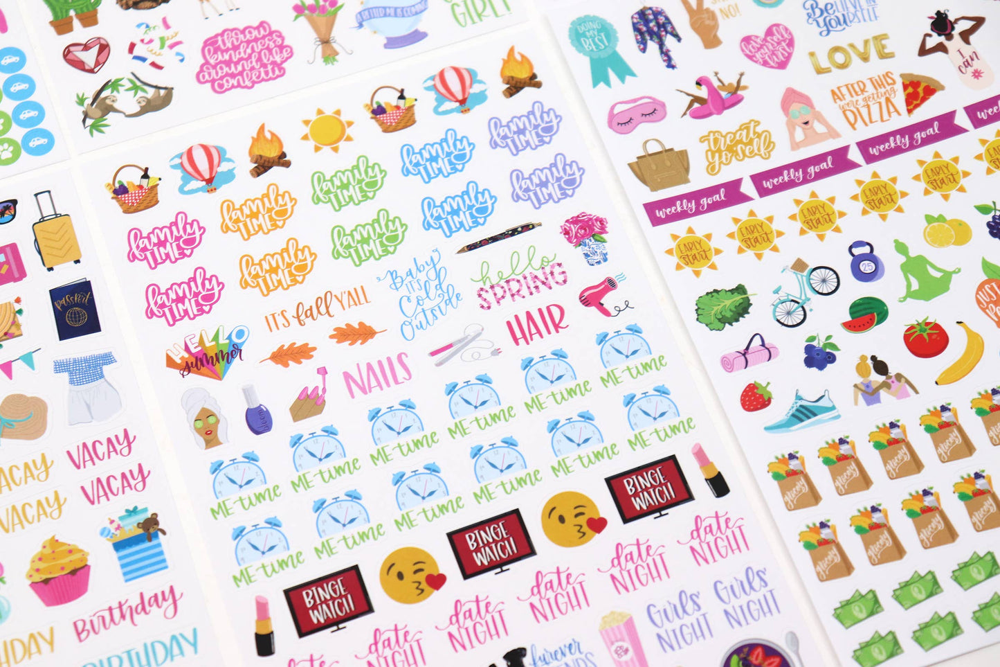 Planner Sticker Pack, Classic V3