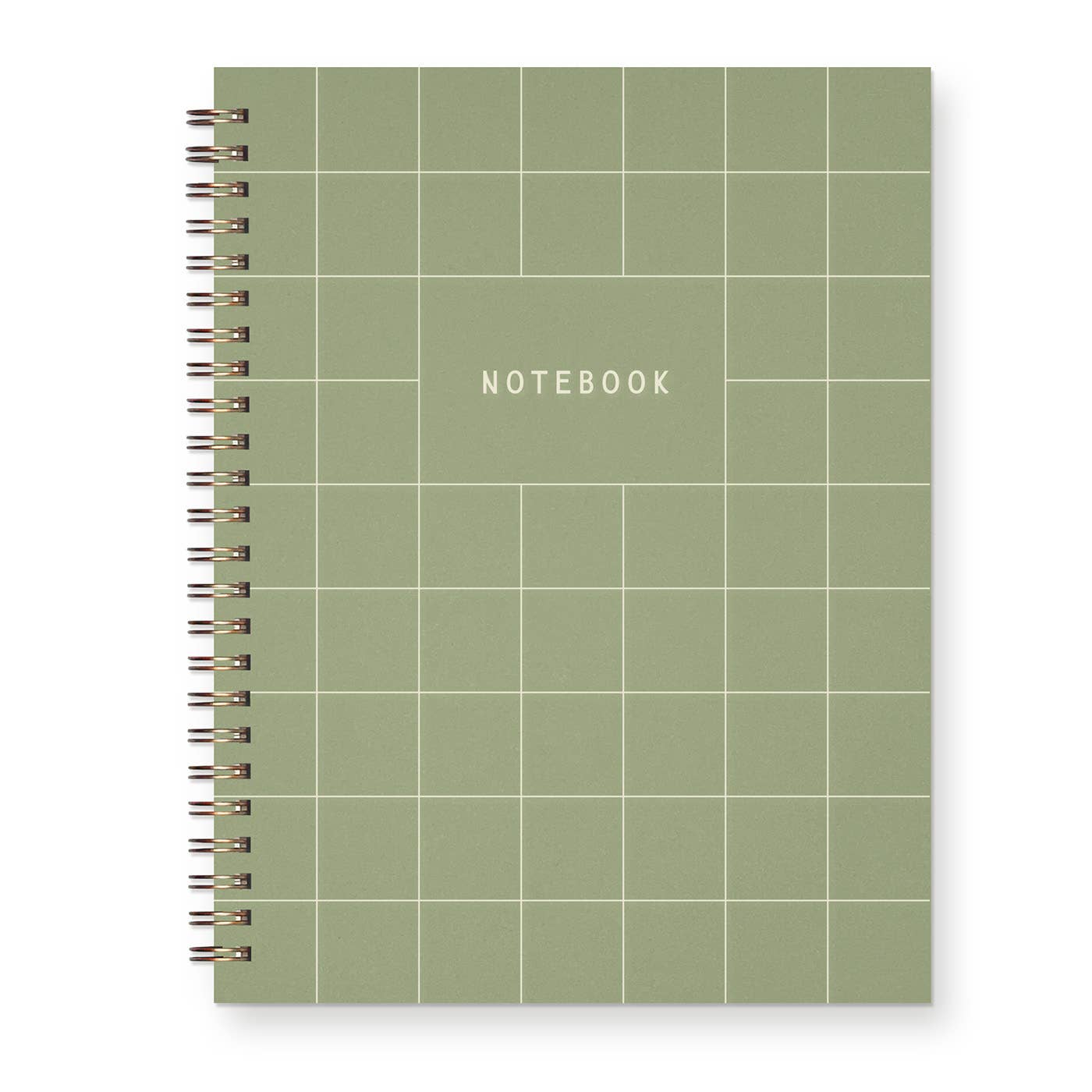 Grid Journal: Lined Notebook