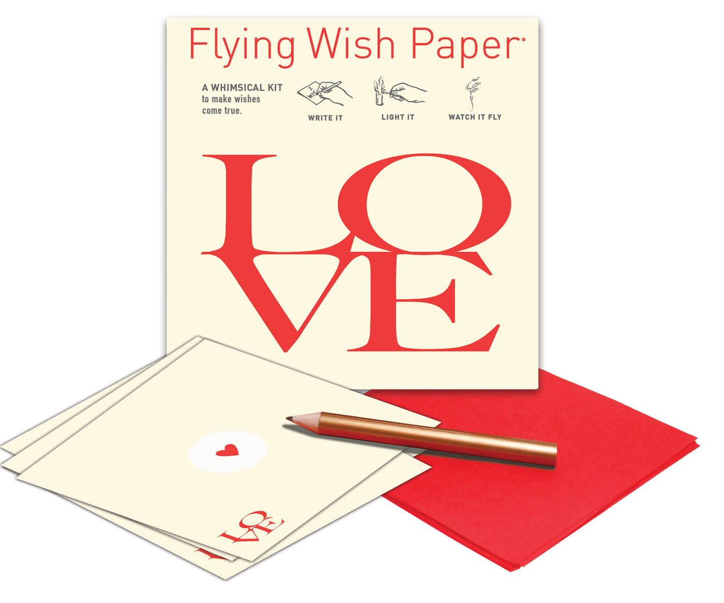 Flying Wish Paper Mini Kit - Love Letters