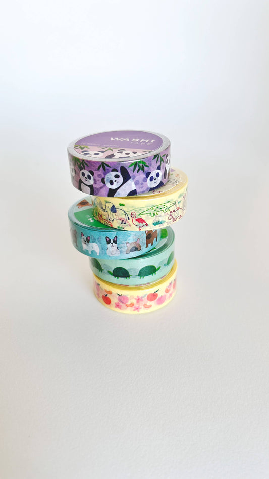 French Bulldogs Washi Tape