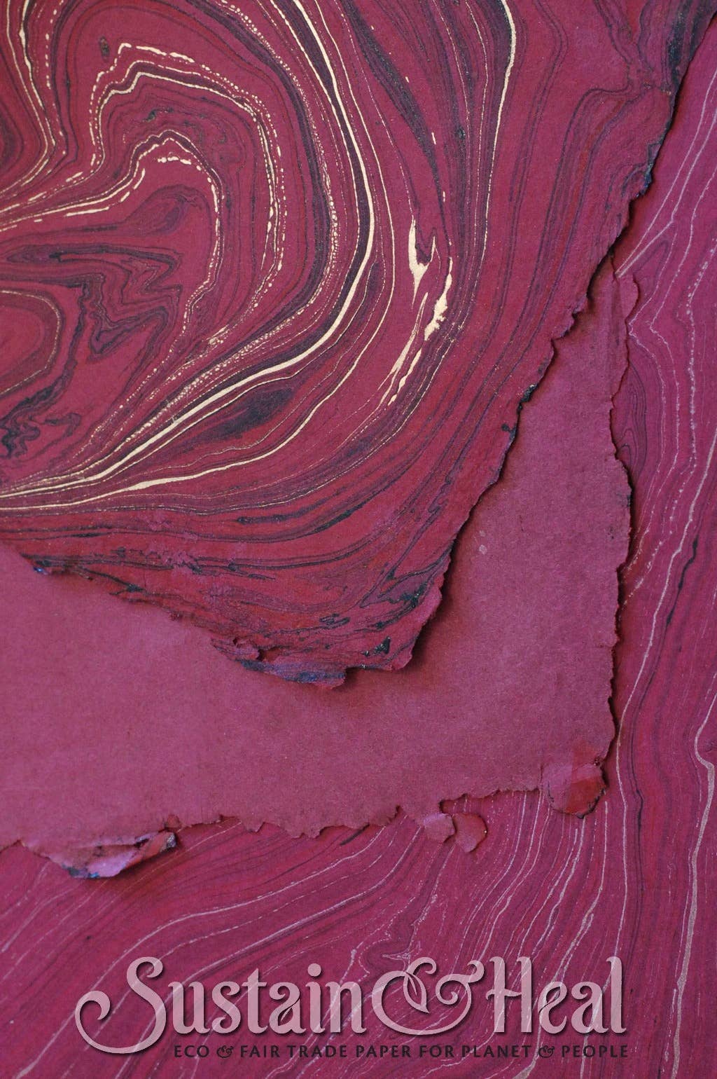 Burgundy Marble Sheet