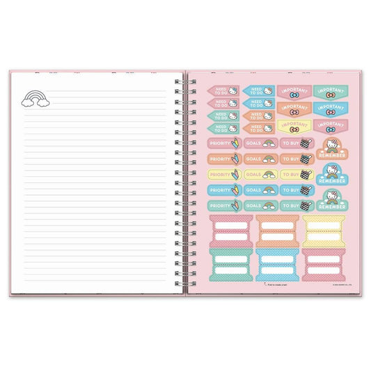 Hello Kitty Classic Pink Extra Large Spiral Notebook