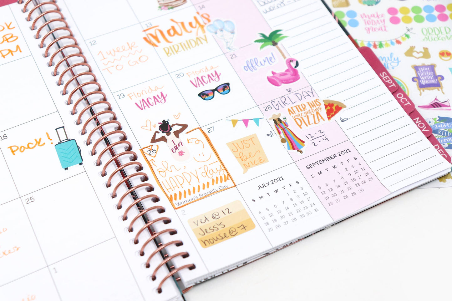 Planner Sticker Pack, Classic V3