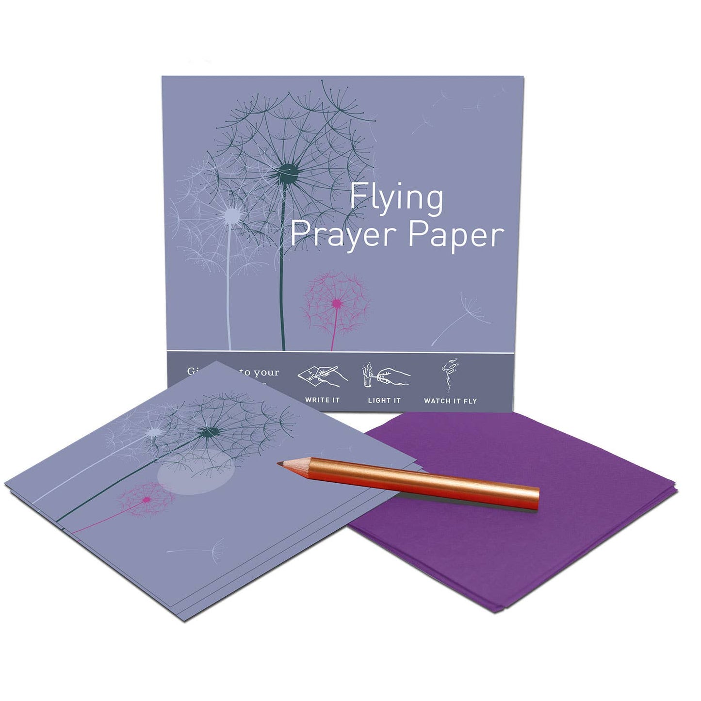 Flying Wish Paper Mini Kit - Dandelion Prayer