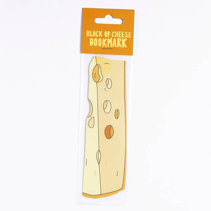 Block of Cheese Bookmark (it's die cut!)