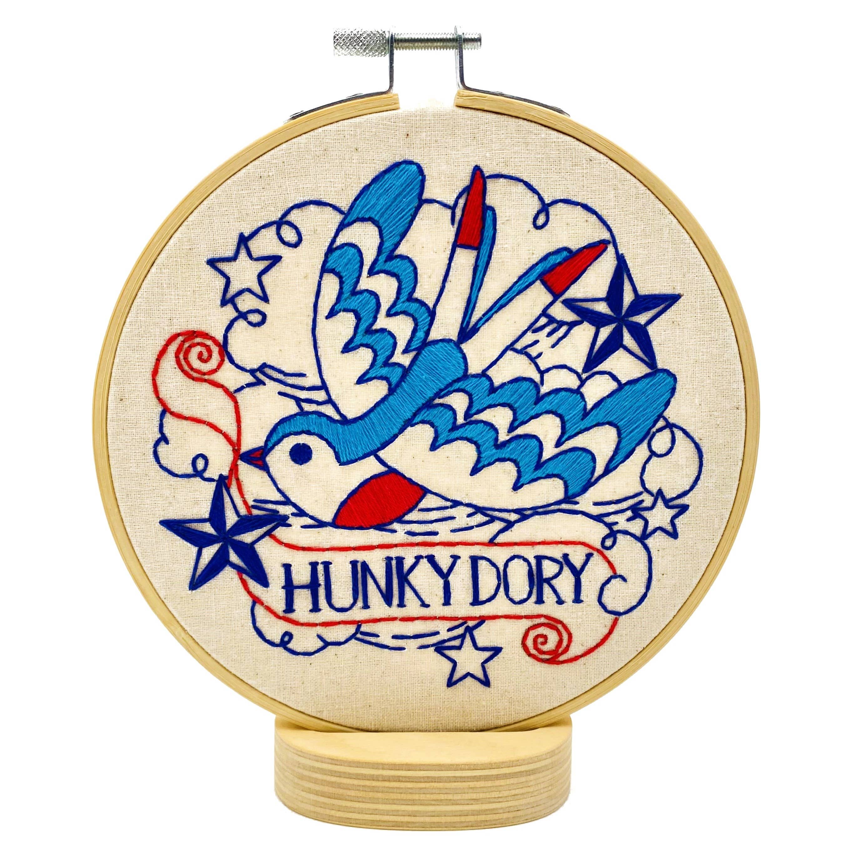 Hunky Dory Complete Embroidery Kit – The Paper Canopy