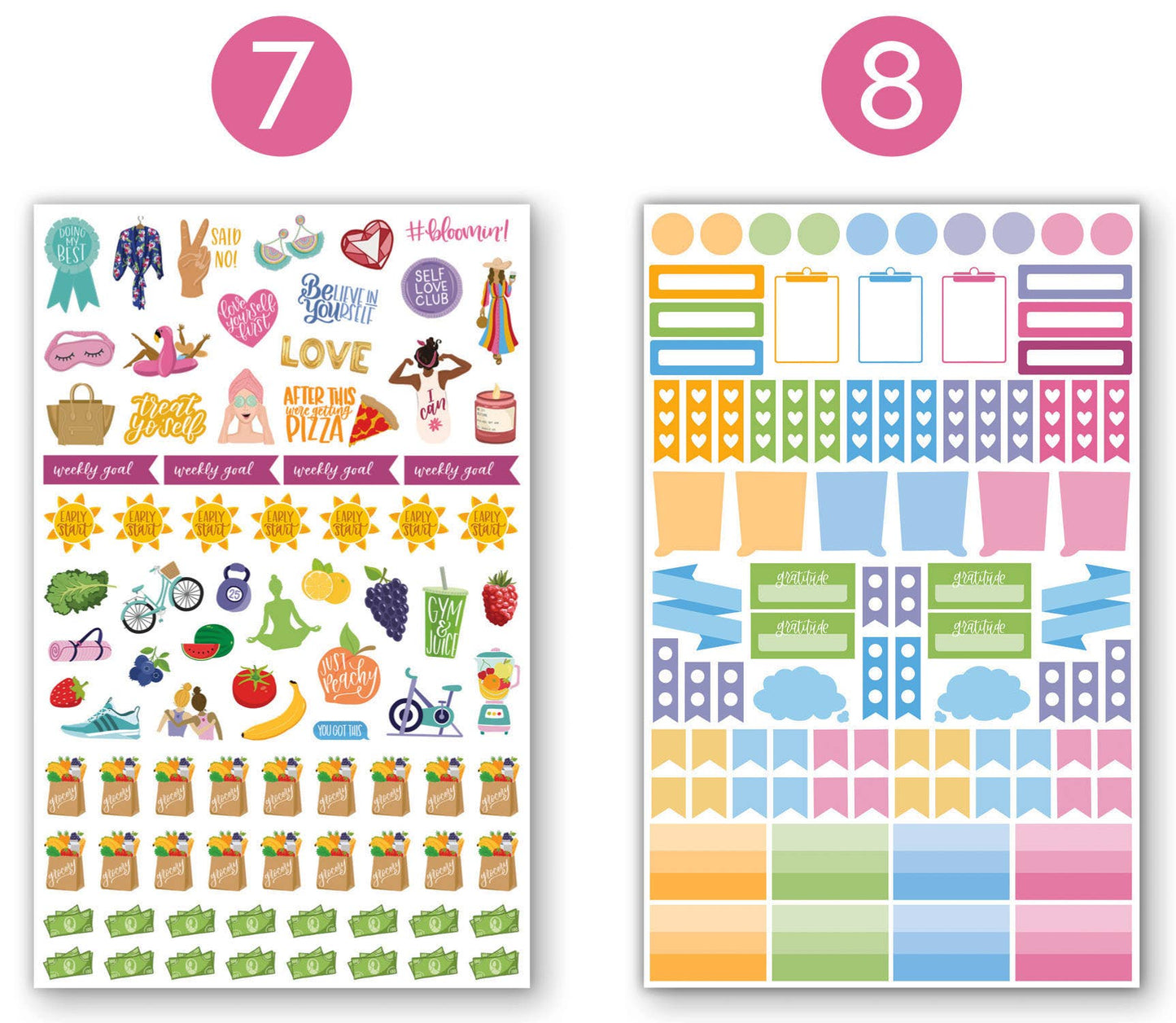 Planner Sticker Pack, Classic V3