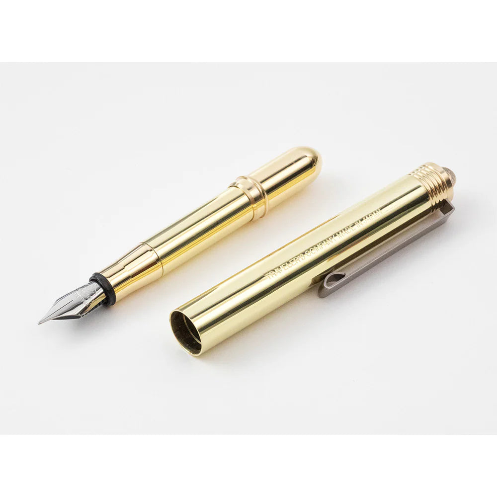 Traveler's Company Brass Fountain Pen