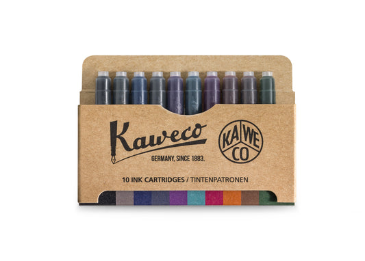 Kaweco Ink Cartridges- 10 Pack Color Mix