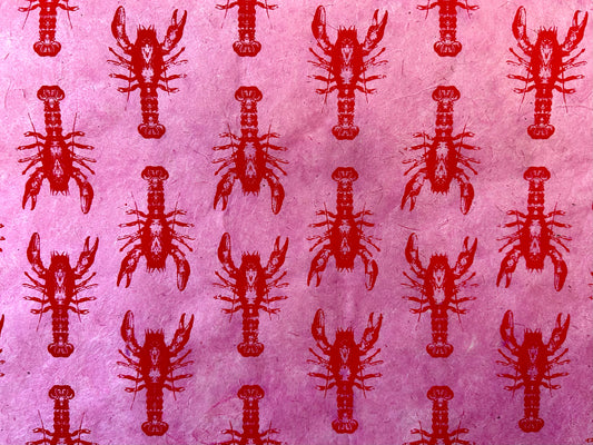 Lobster Lokta Paper