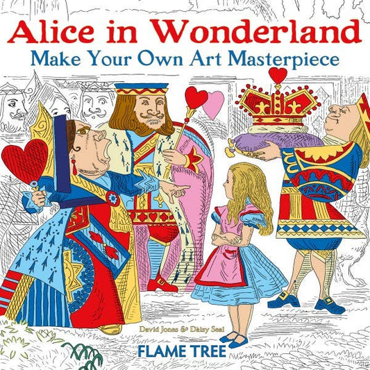 Make Your Own Alice Art Coloring Book