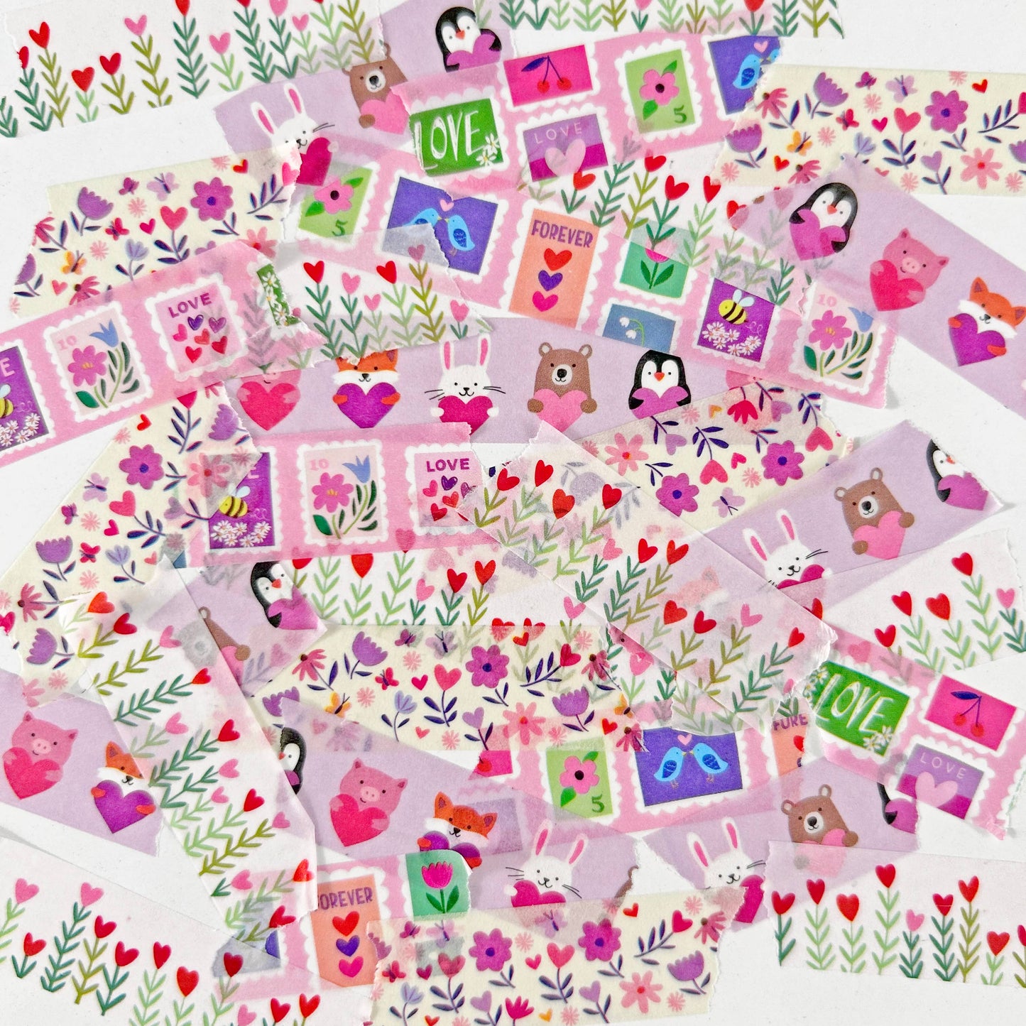 Love Stamps Washi Tape