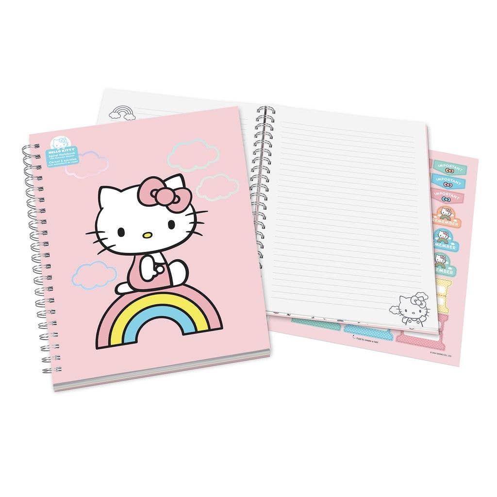 Hello Kitty Classic Pink Extra Large Spiral Notebook