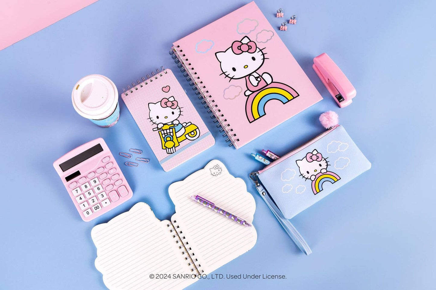 Hello Kitty Classic Pink Extra Large Spiral Notebook