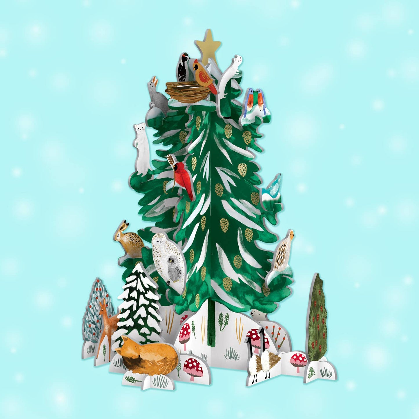 Christmas Conifer Pop & Slot Advent Calendar