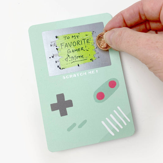 Scratch-off  Valentine Cards - Gamer