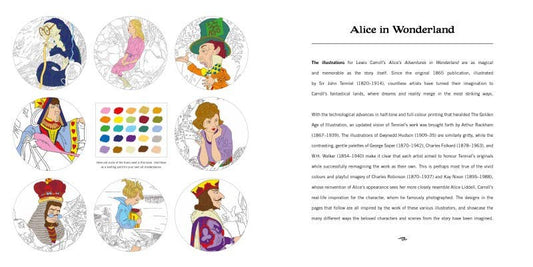 Make Your Own Alice Art Coloring Book