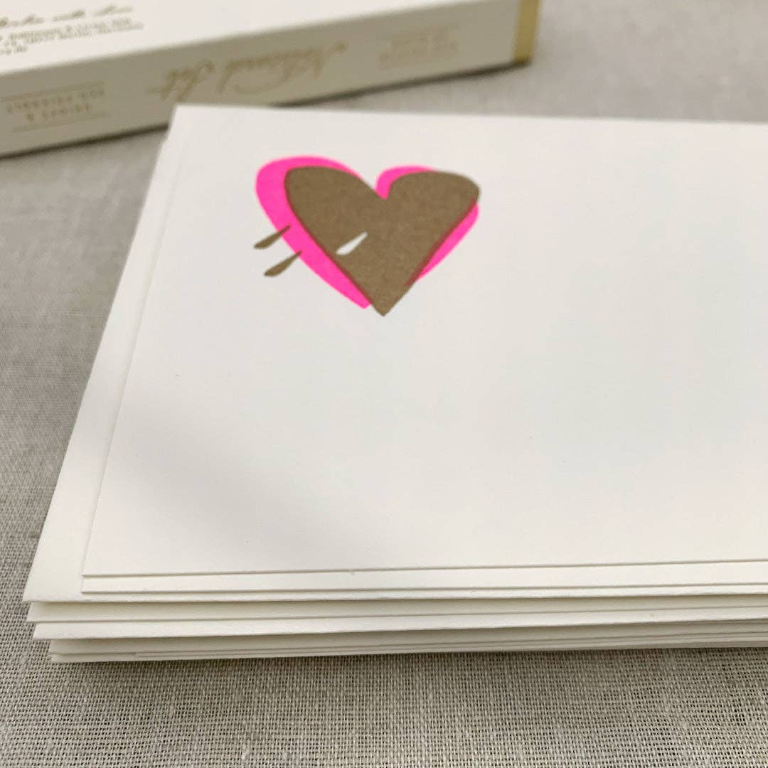 Heart Notecard Set