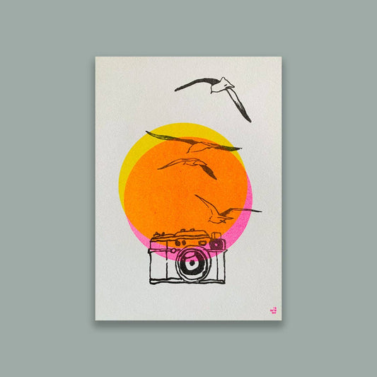 Camera Riso Art Print