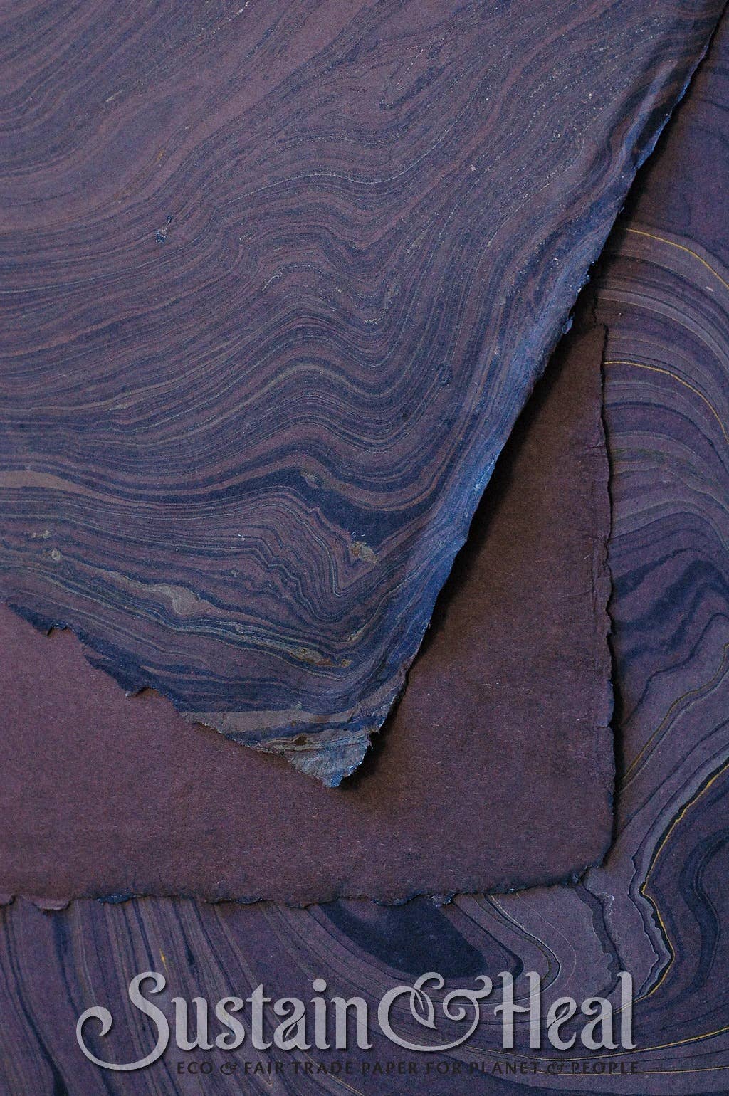 Dark Purple Marble Sheet