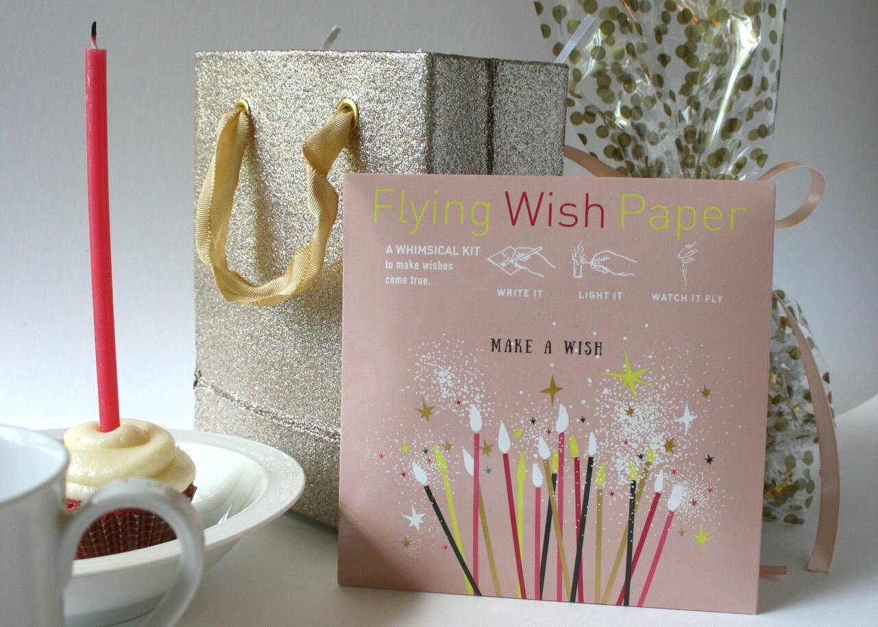 Flying Wish Paper Mini Kit - Birthday Wish