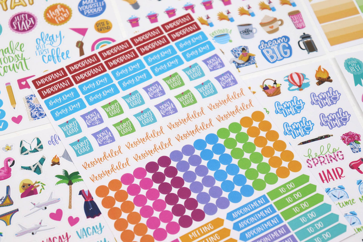 Planner Sticker Pack, Classic V3