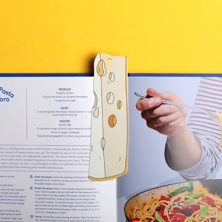 Block of Cheese Bookmark (it's die cut!)