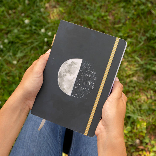 Speckled Moon Blank Journal