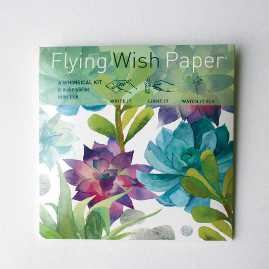 Flying Wish Paper Mini Kit - Cactus Garden